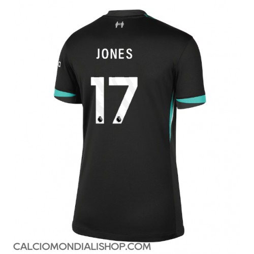 Maglie da calcio Liverpool Curtis Jones #17 Seconda Maglia Femminile 2024-25 Manica Corta